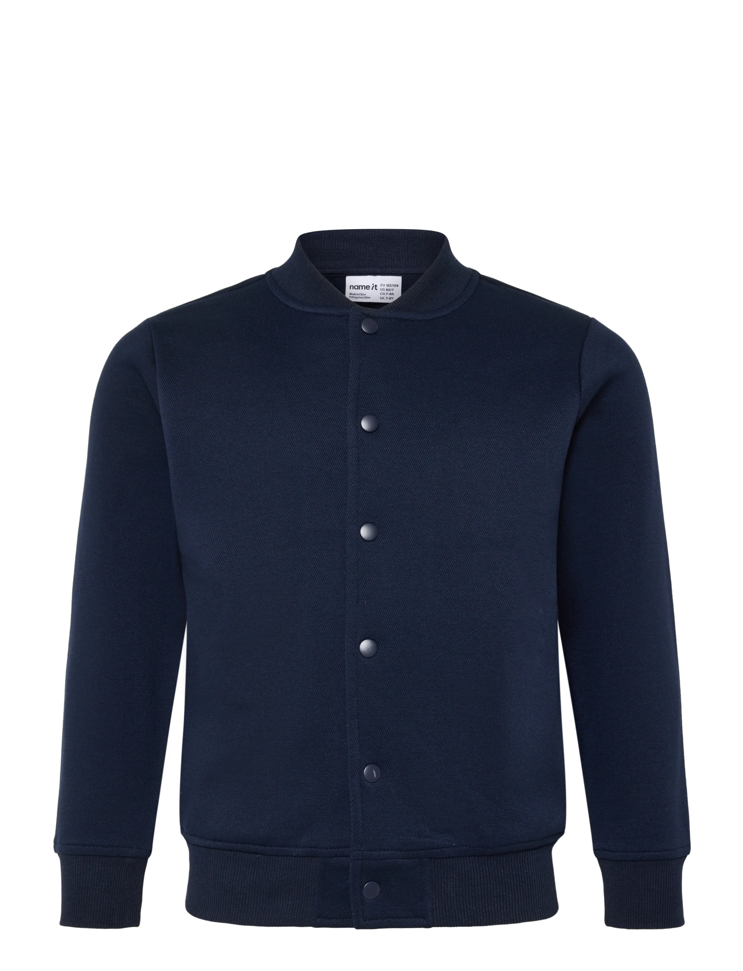 NAME IT Nkmnomato Ls Sweat Card Unb Navy - 122-128 - Kinder