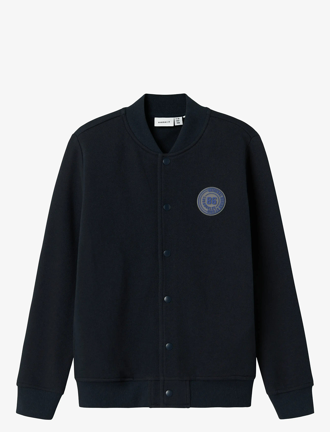 name it - NKMNOMATO LS SWEAT CARD UNB - dressipluusid - navy blazer - 1