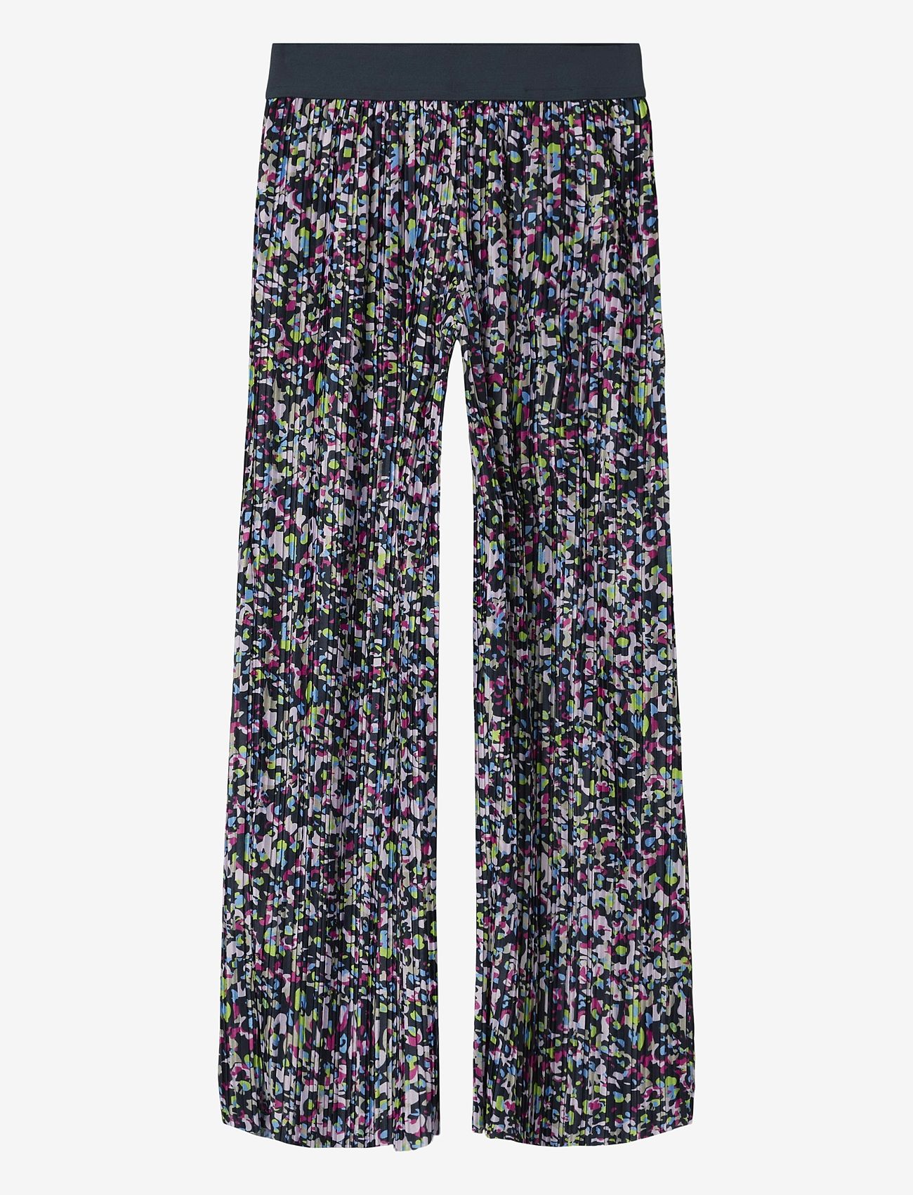 name it - NKFNIPLEAT WIDE PANT - raspberry rose - 0