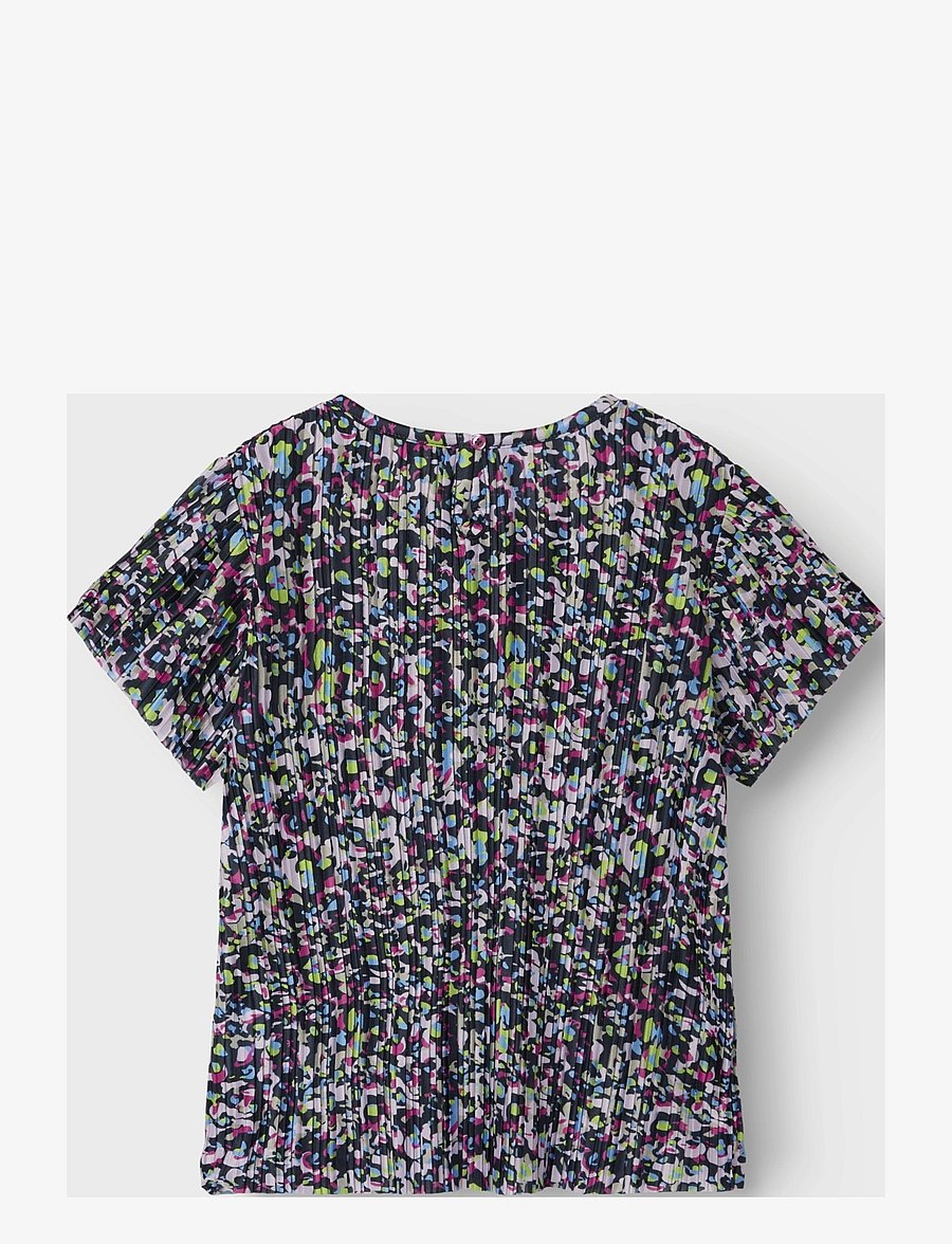name it - NKFNIPLEAT SS TOP - lühikeste varrukatega t-särgid - raspberry rose - 1