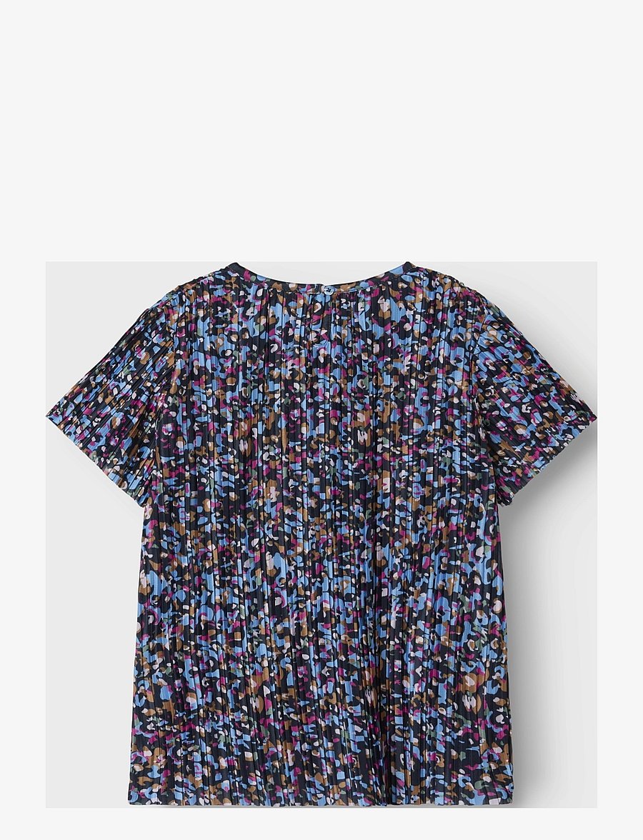 name it - NKFNIPLEAT SS TOP - t-shirts à manches courtes - silver lake blue - 2