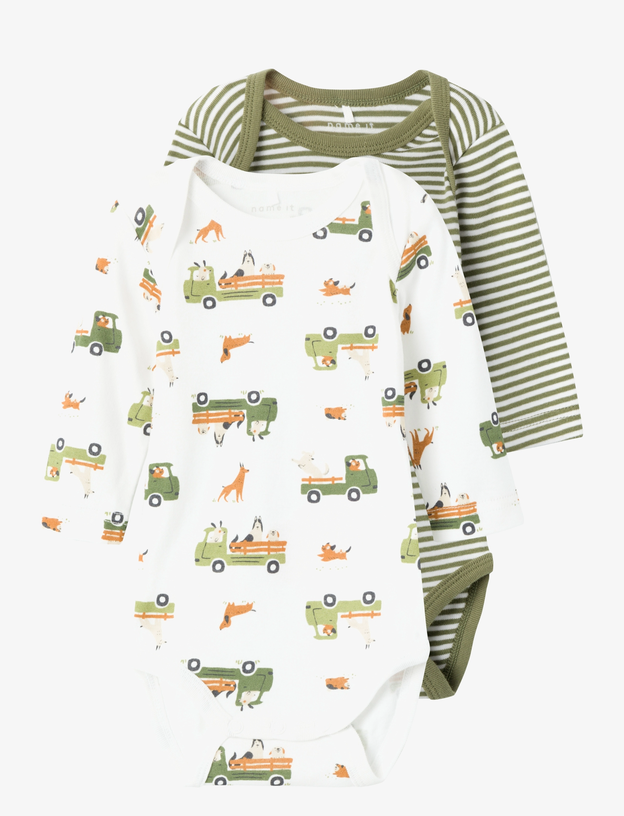 name it - NBMBODY 2P LS Y/D OLIVINE DOG NOOS - olivine - 1