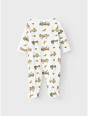 name it - NBMNIGHTSUIT W/F DOG NOOS - sovedresser - bright white - 1