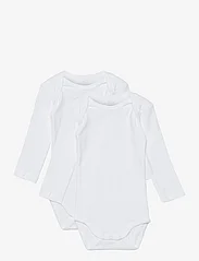 name it - NBNBODY 2P LS SOLID WHITE NOOS - langermet - bright white - 0