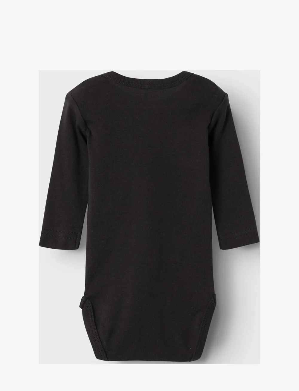 name it - NBNBODY 2P LS SOLID BLACK NOOS - multipack bodyer - black - 2