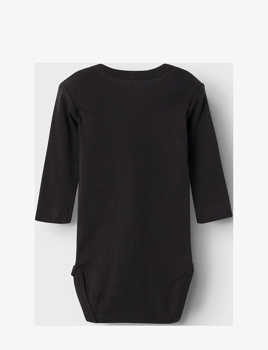 name it - NBNBODY 2P LS SOLID BLACK NOOS - bodysetit - black - 2