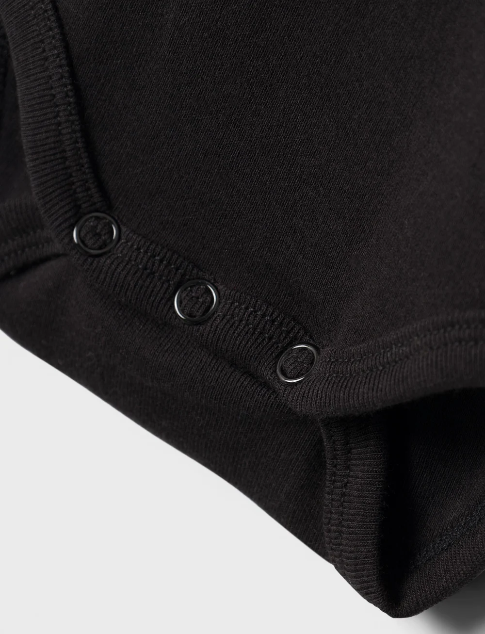 name it - NBNBODY 2P LS SOLID BLACK NOOS - multipack bodyer - black - 5