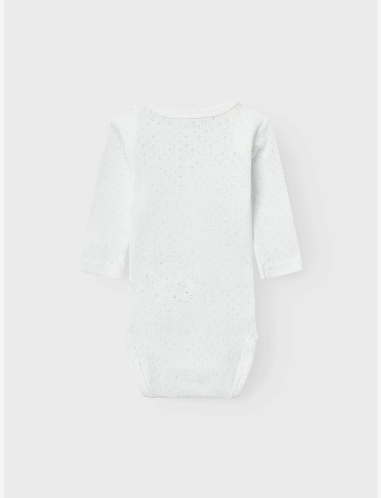 name it - NBFBODY 2P LS WHITE NEEDLEDROP NOOS - bright white - 2