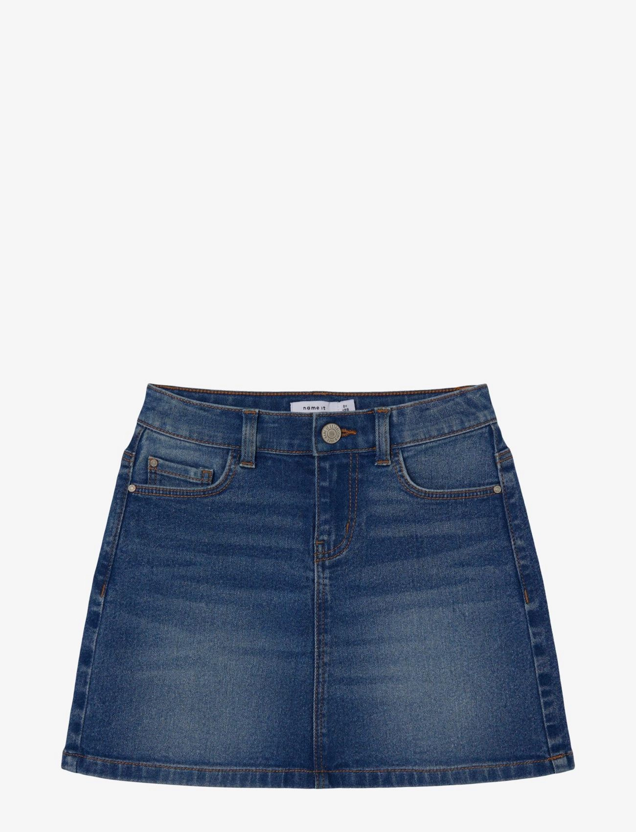name it - NKFDIANA  A SHAPE DNM SKIRT 4311-IO NOOS - medium blue denim - 1