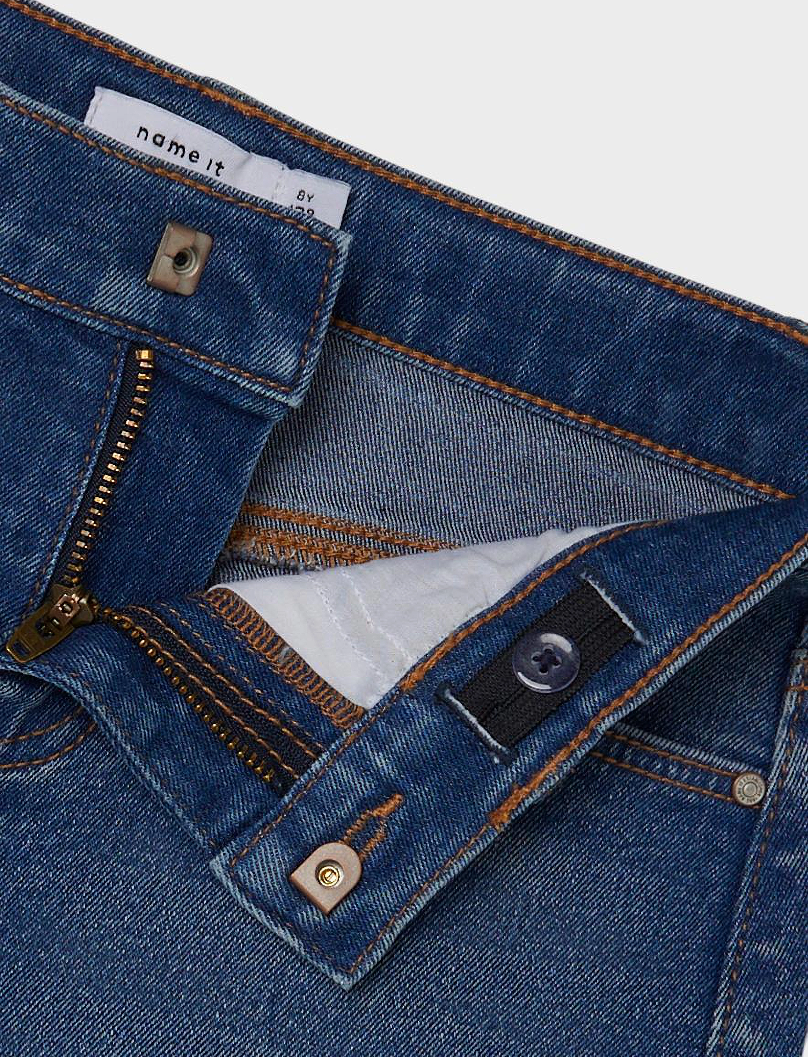 name it - NKFDIANA  A SHAPE DNM SKIRT 4311-IO NOOS - medium blue denim - 5