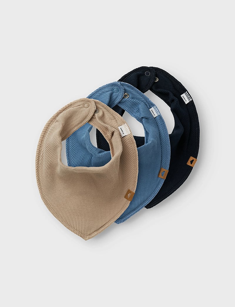 name it - NBNYVETTI 3P SCARF BIB NOOS - lägsta priserna - dark sapphire - 1