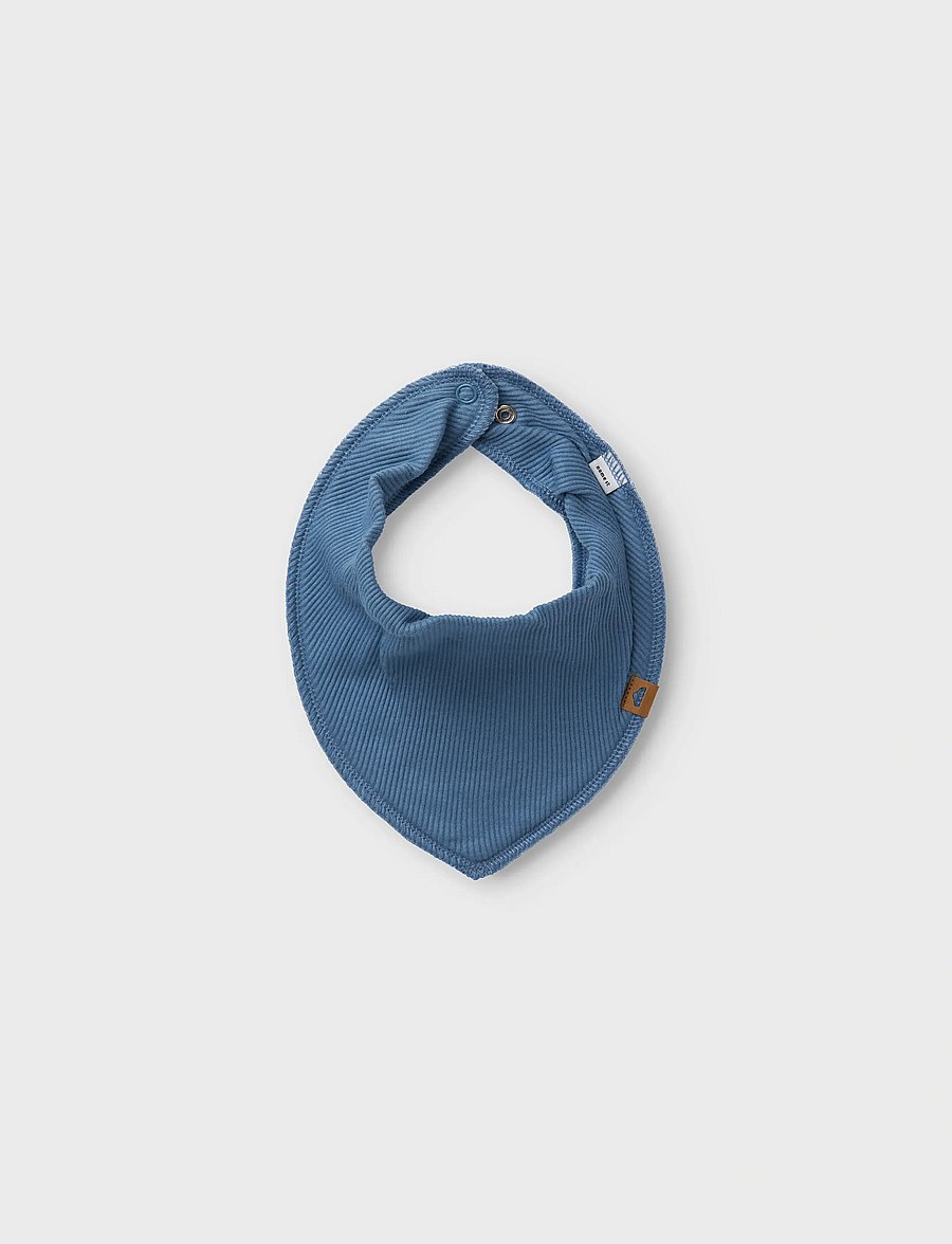 name it - NBNYVETTI 3P SCARF BIB NOOS - Ärmlösa haklappar - dark sapphire - 2
