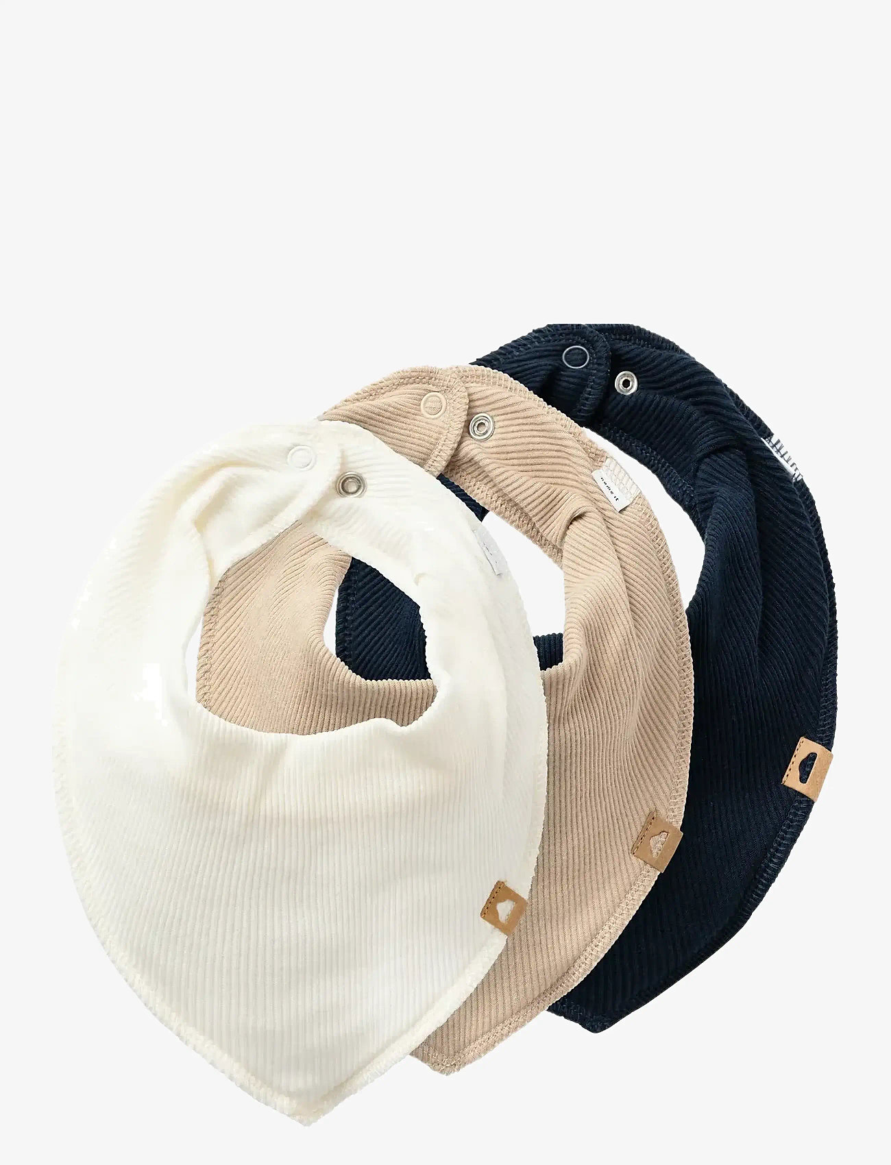 name it - NBNYVETTI 3P SCARF BIB NOOS - sleeveless bibs - dark sapphire - 0