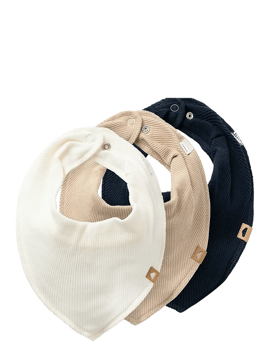 name it - NBNYVETTI 3P SCARF BIB NOOS - haklappar - dark sapphire - 0