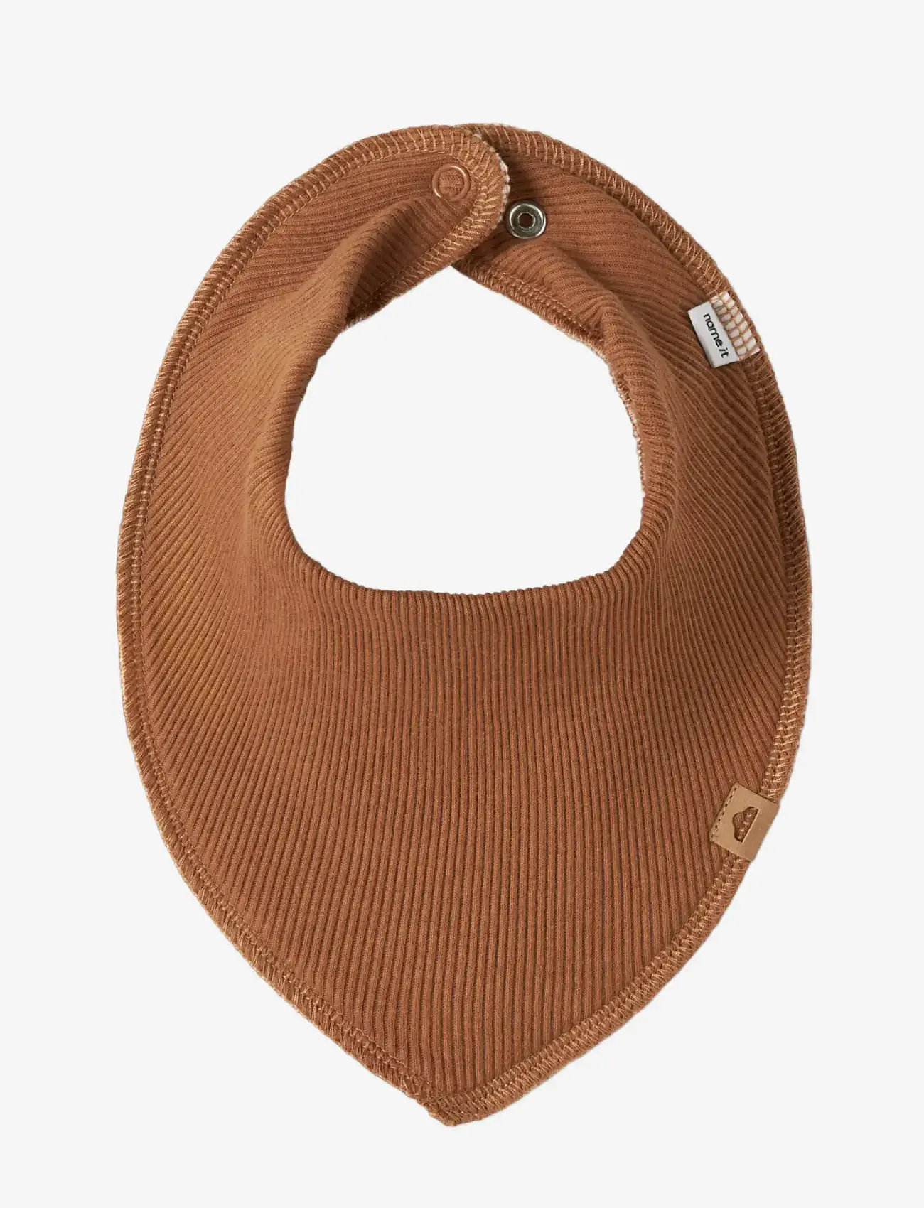 name it - NBNYVETTI 3P SCARF BIB NOOS - hagesmække uden ærmer - mustang - 1