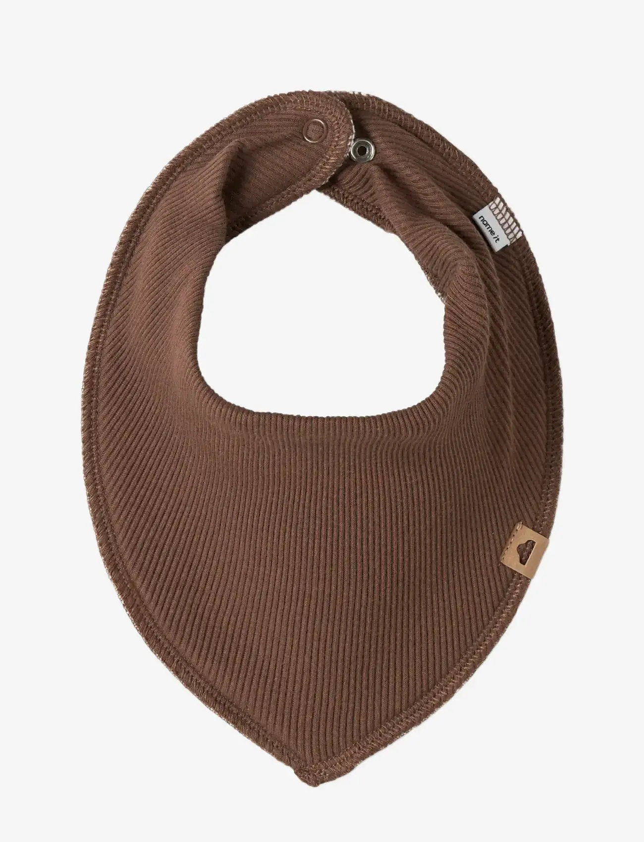 name it - NBNYVETTI 3P SCARF BIB NOOS - hagesmække uden ærmer - mustang - 2