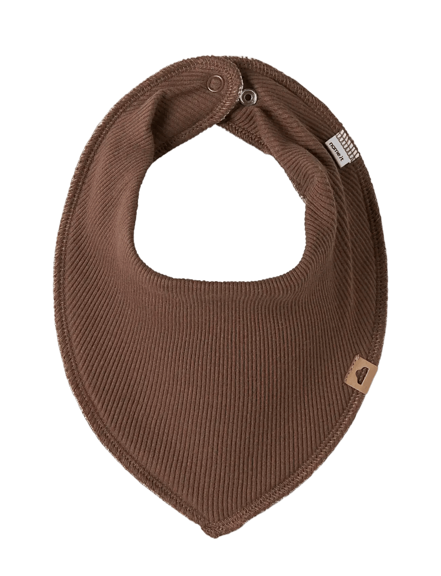name it - NBNYVETTI 3P SCARF BIB NOOS - Ärmlösa haklappar - mustang - 2
