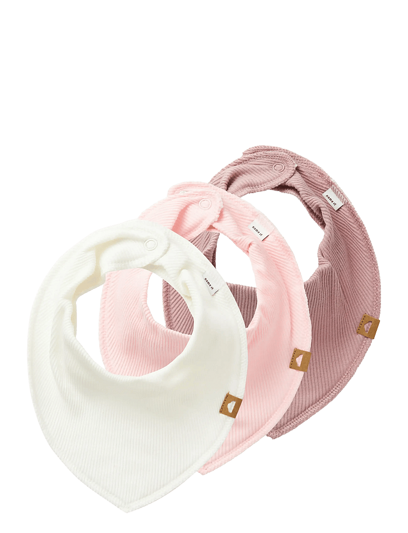 name it - NBNYVETTI 3P SCARF BIB NOOS - laveste priser - parfait pink - 0