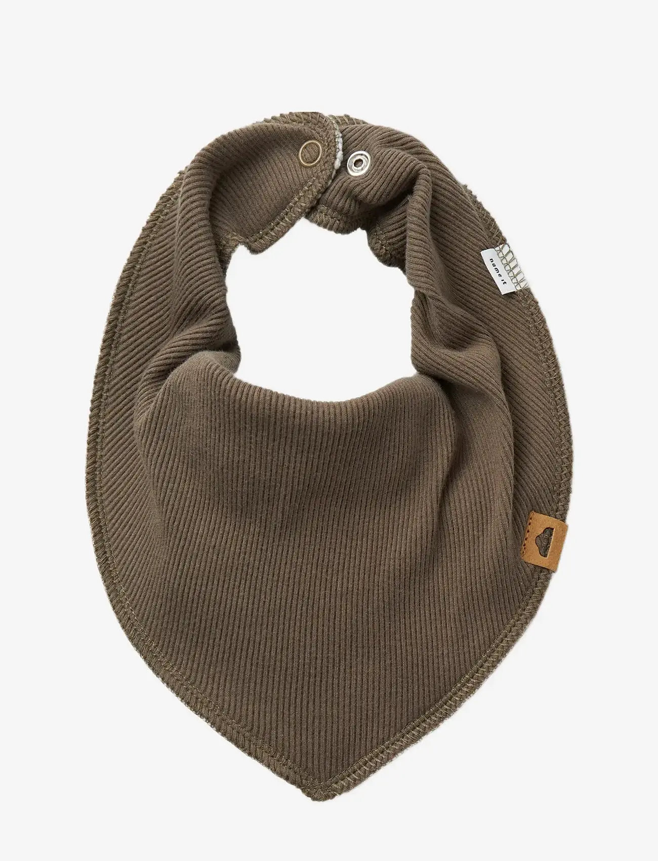 name it - NBNYVETTI 3P SCARF BIB NOOS - Śliniaki bez rękawów - pure cashmere - 1