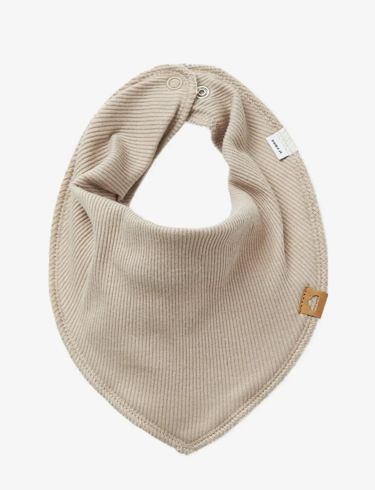 name it - NBNYVETTI 3P SCARF BIB NOOS - Śliniaki bez rękawów - pure cashmere - 2