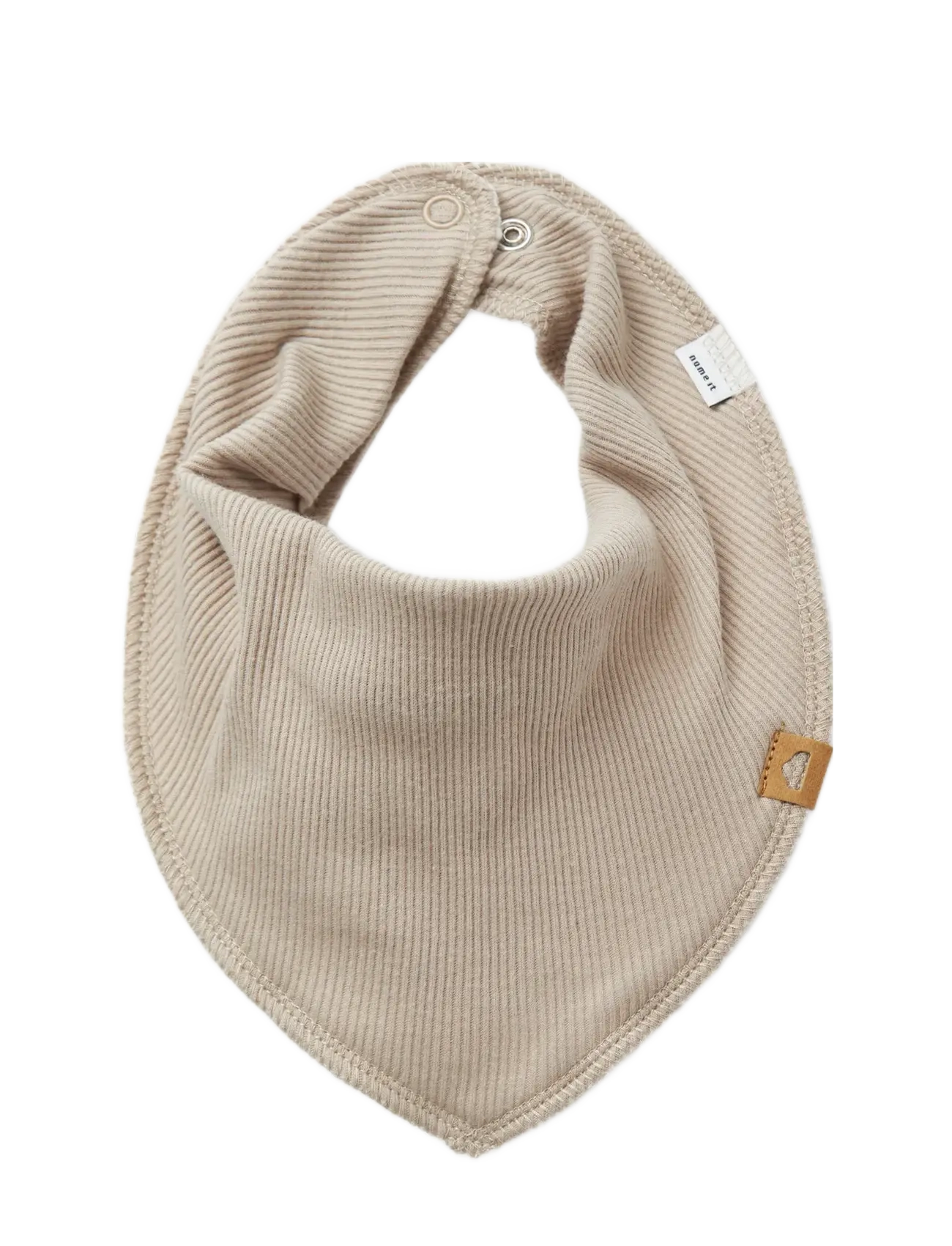 name it - NBNYVETTI 3P SCARF BIB NOOS - hihattomat ruokalaput - pure cashmere - 2
