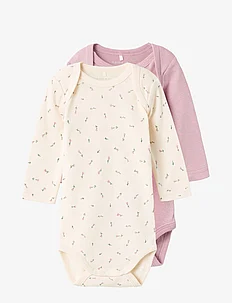 NBFBODY 2P LS BUTTERCREAM FLORAL NOOS, name it