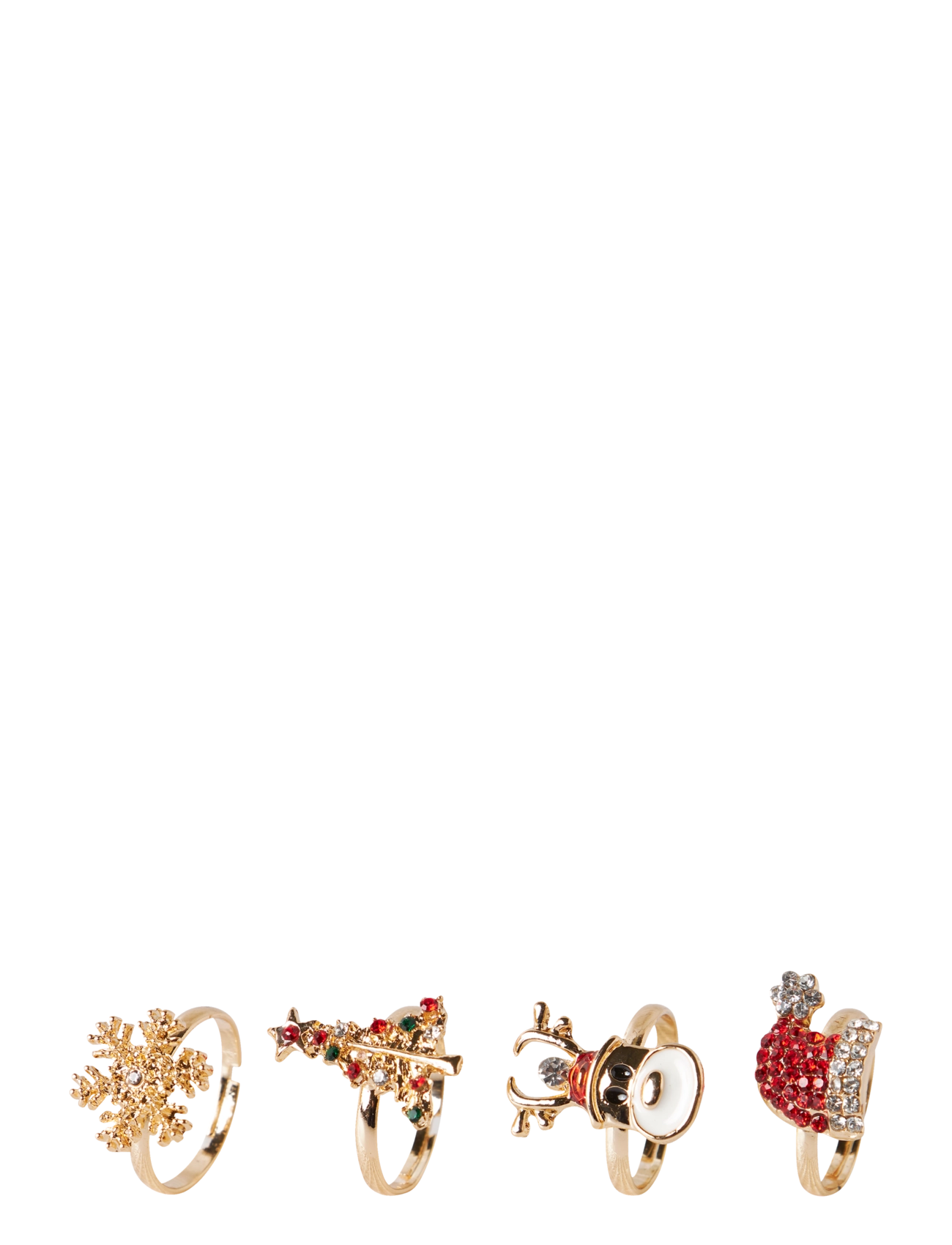 name it NKFACC-OMARY 4P RINGBOX - Ringe - GOLD COLOUR / gold