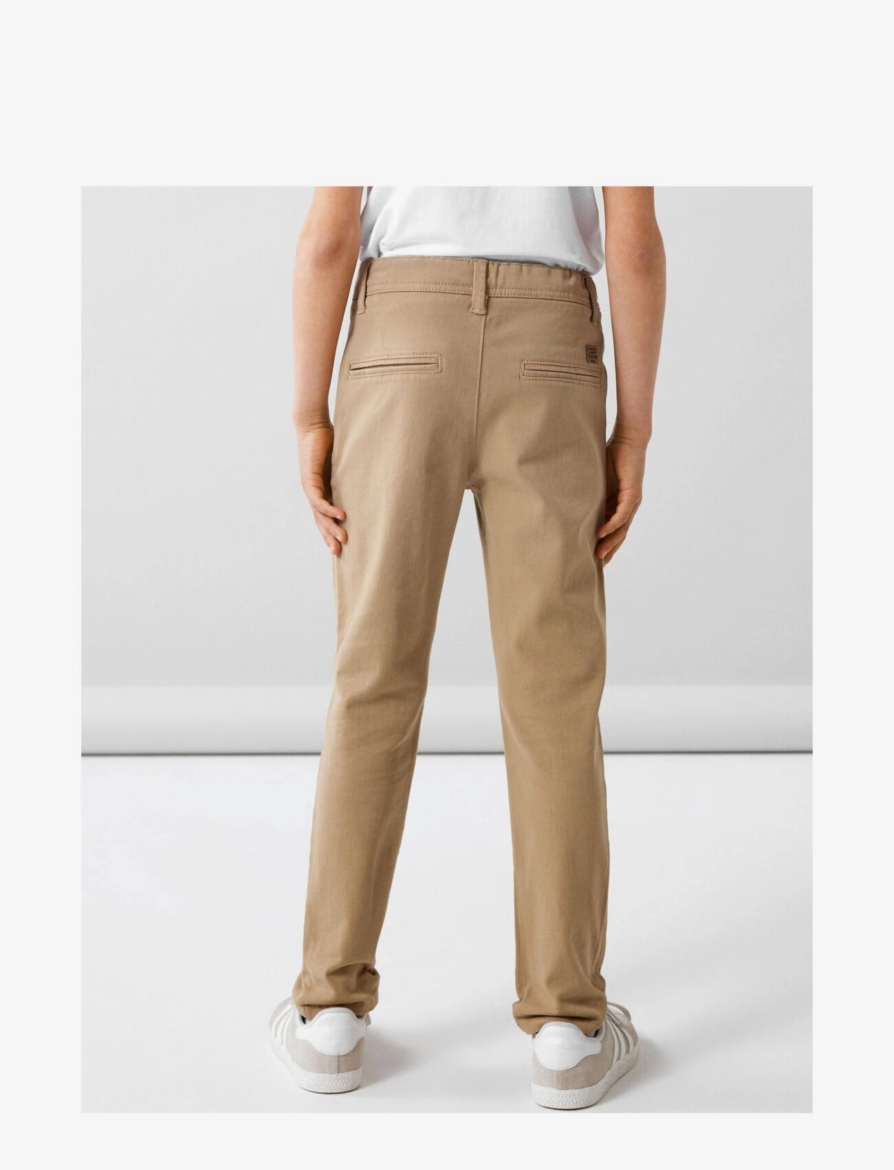 name it - NKMSILAS XSL CHINO TWI PANT 2222-DR NOOS - kelp - 5