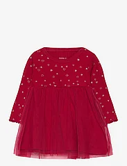 name it - NBFROYANE LS DRESS - peokleidid - jester red - 0