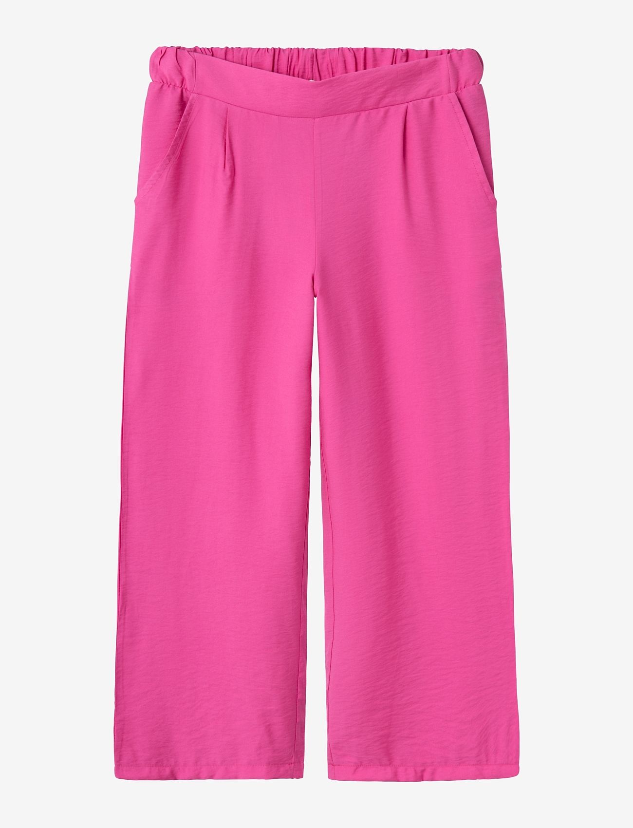 name it - NKFDUANJA WIDE PANT - efterårstøj - raspberry rose - 0