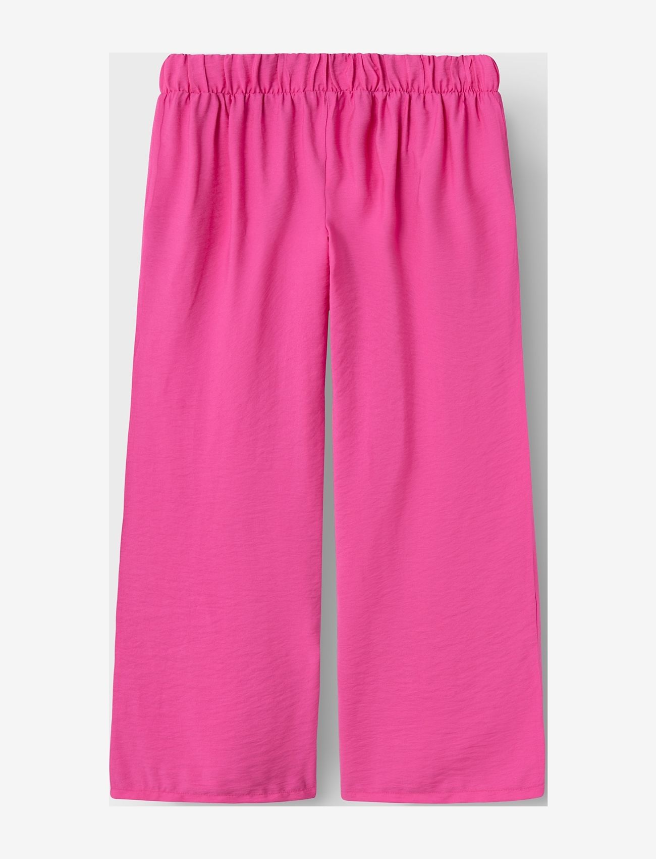name it - NKFDUANJA WIDE PANT - efterårstøj - raspberry rose - 1