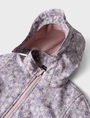 name it - NBFALFA08 SOFTSHELL SUIT SMALL FLOWER FO - softshell kombed - deauville mauve - 3
