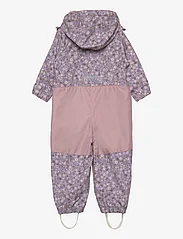 name it - NMFALFA08 SOFTSHELL SUIT SMALL FLOWER FO - softshell kombinezoni - deauville mauve - 1