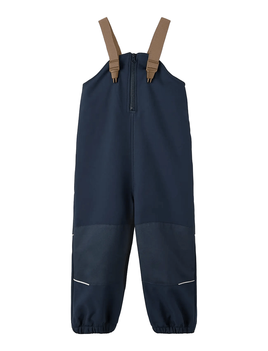 name it - NMNALFA08 SOFTSHELL BIB PANT SOLID FO - sofshell-hosen - dark sapphire - 2
