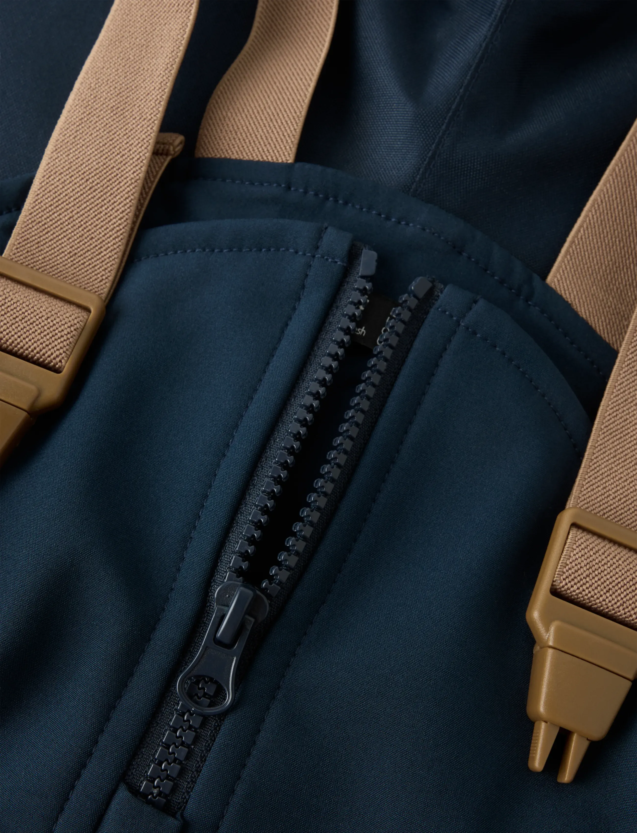 name it - NMNALFA08 SOFTSHELL BIB PANT SOLID FO - skalbyxor - dark sapphire - 5