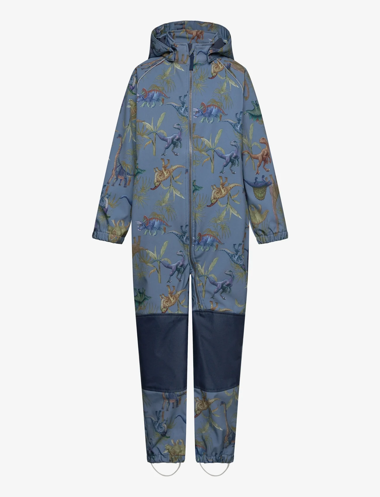 name it - NMMALFA08 SOFTSHELL SUIT AOP FO NOOS - softshell-overalls - coronet blue - 0