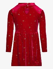 name it - NMFRIFLY LS VEL DRESS - casual jurken met lange mouwen - jester red - 1