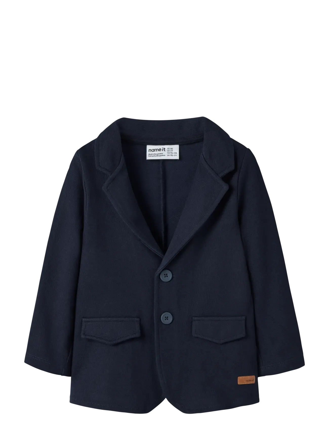 name it NMMROBINO SWEAT BLAZER UNB - Lapsed 98–134 - NAVY BLAZER / navy