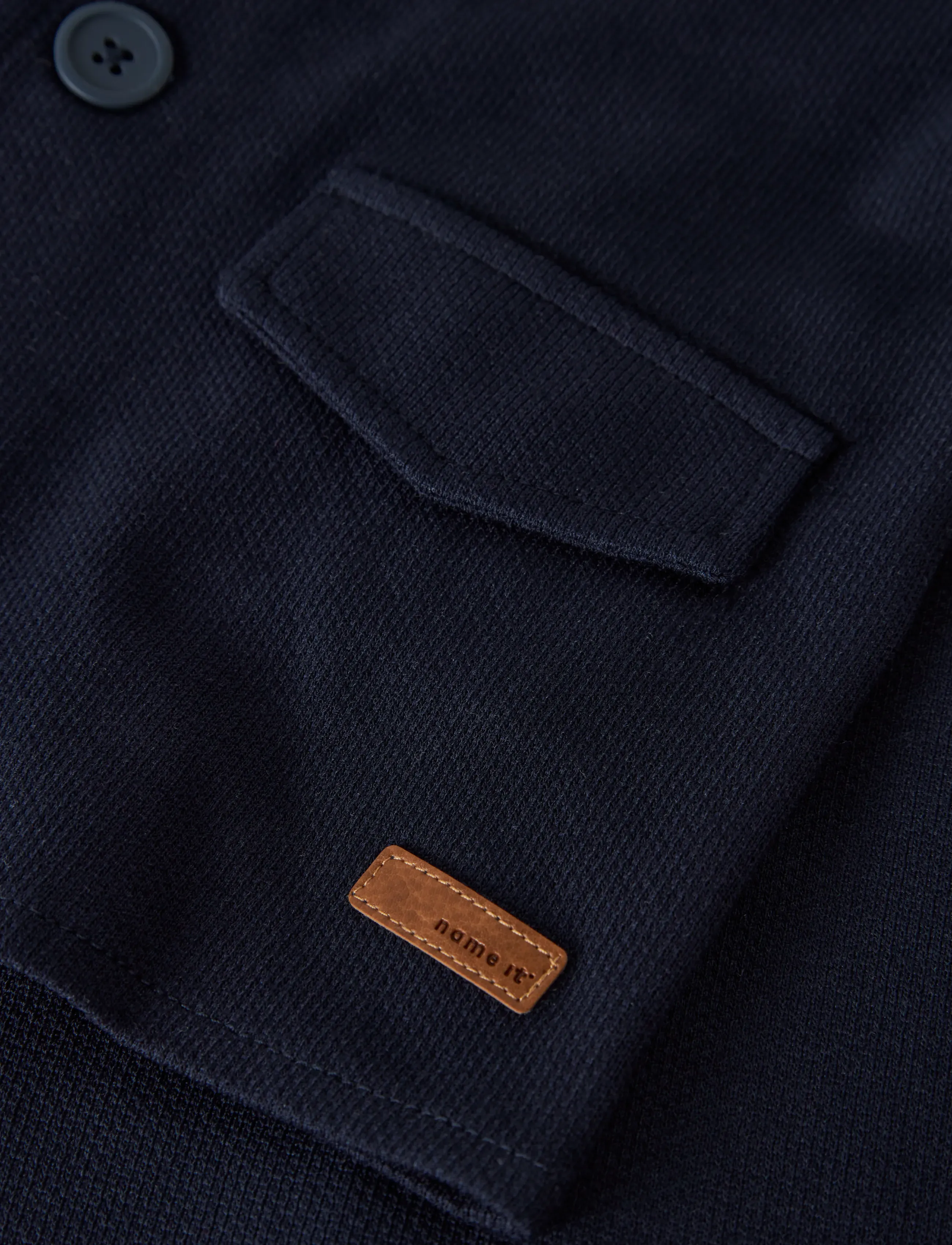 name it - NMMROBINO SWEAT BLAZER UNB - navy blazer - 2