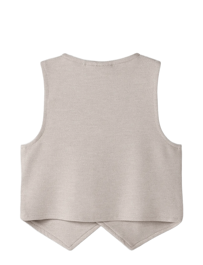 name it - NMMROBINO VEST UNB - westen - chateau gray - 1