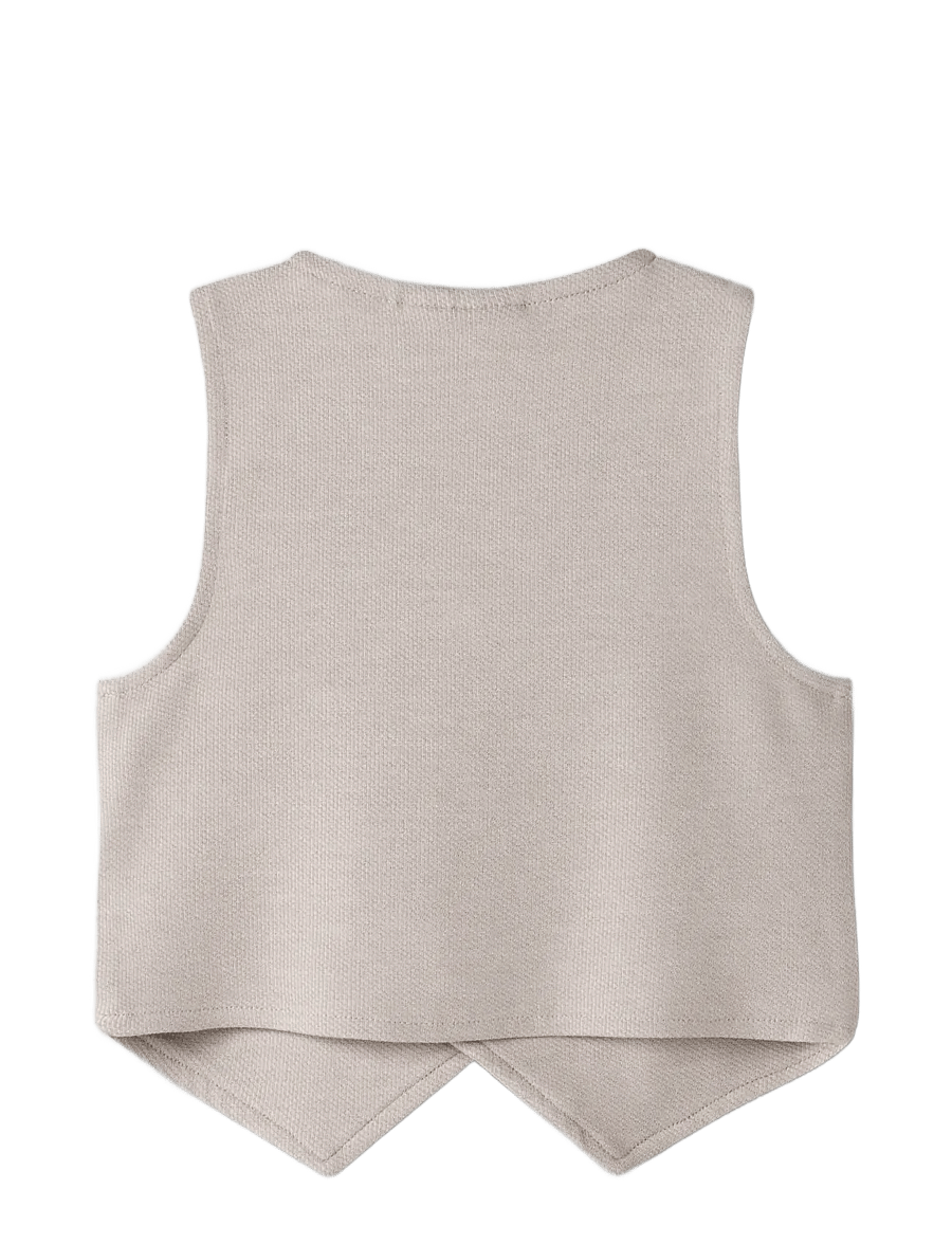 name it - NMMROBINO VEST UNB - westen - chateau gray - 1
