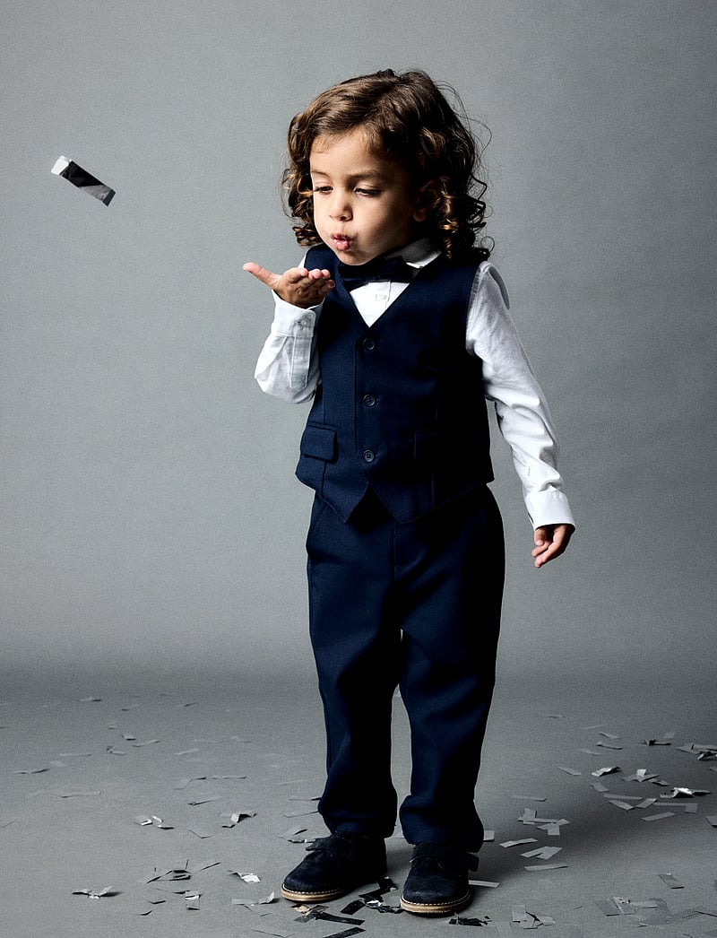 name it - NMMROBINO VEST UNB - westen - dark sapphire - 0