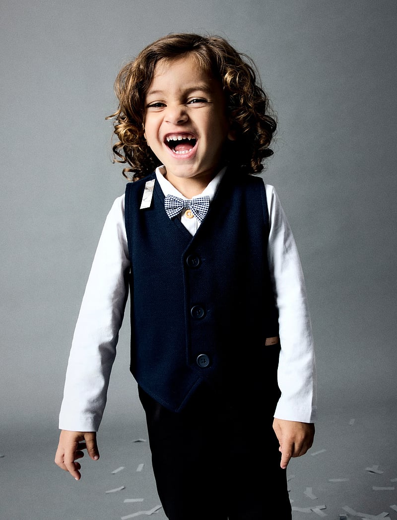 name it - NMMROBINO VEST UNB - westen - dark sapphire - 4