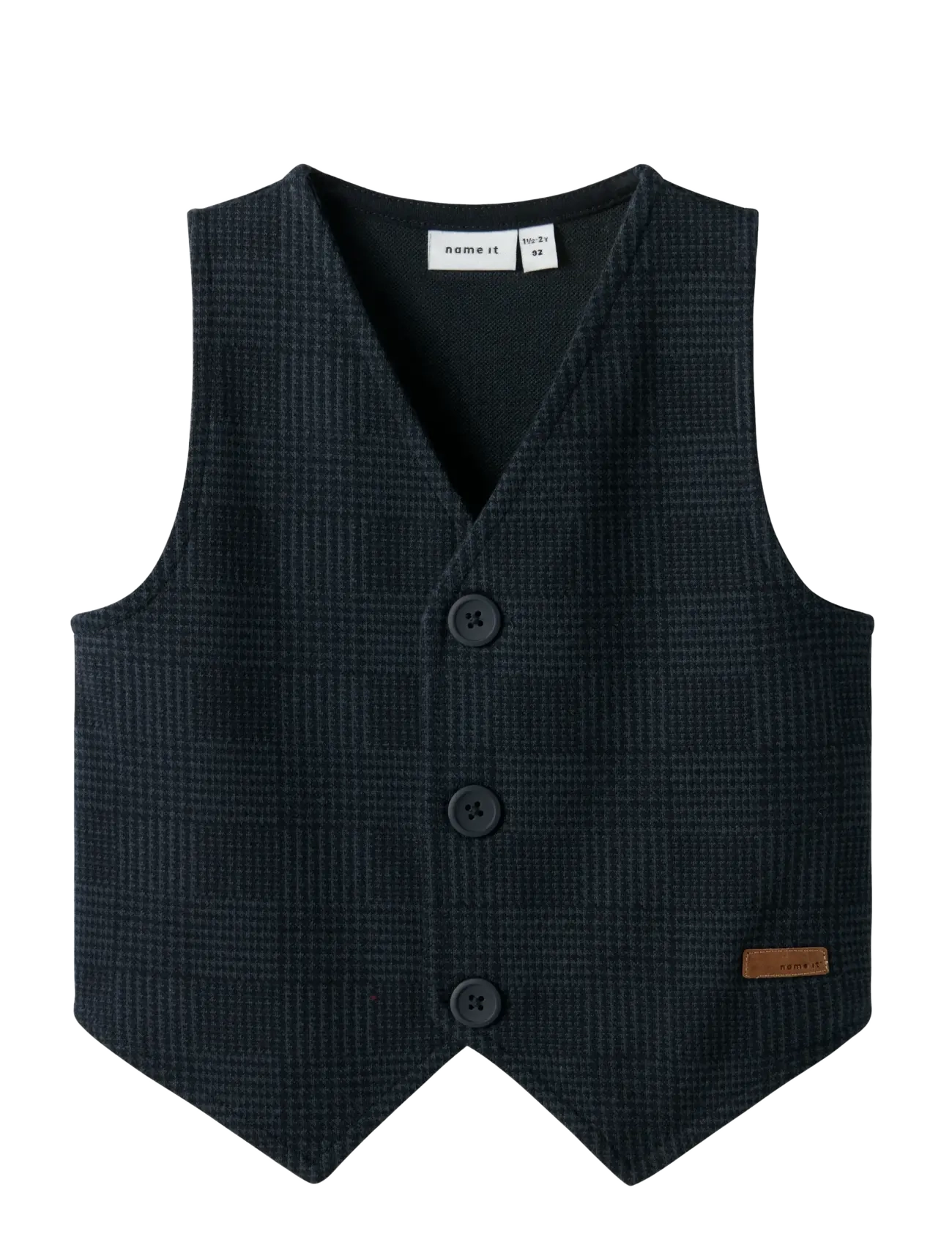 NMMROBINO VEST UNB - NAVY BLAZER