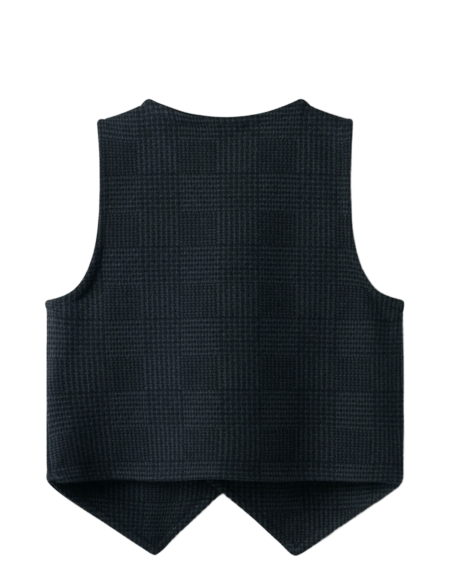 name it - NMMROBINO VEST UNB - westen - navy blazer - 2