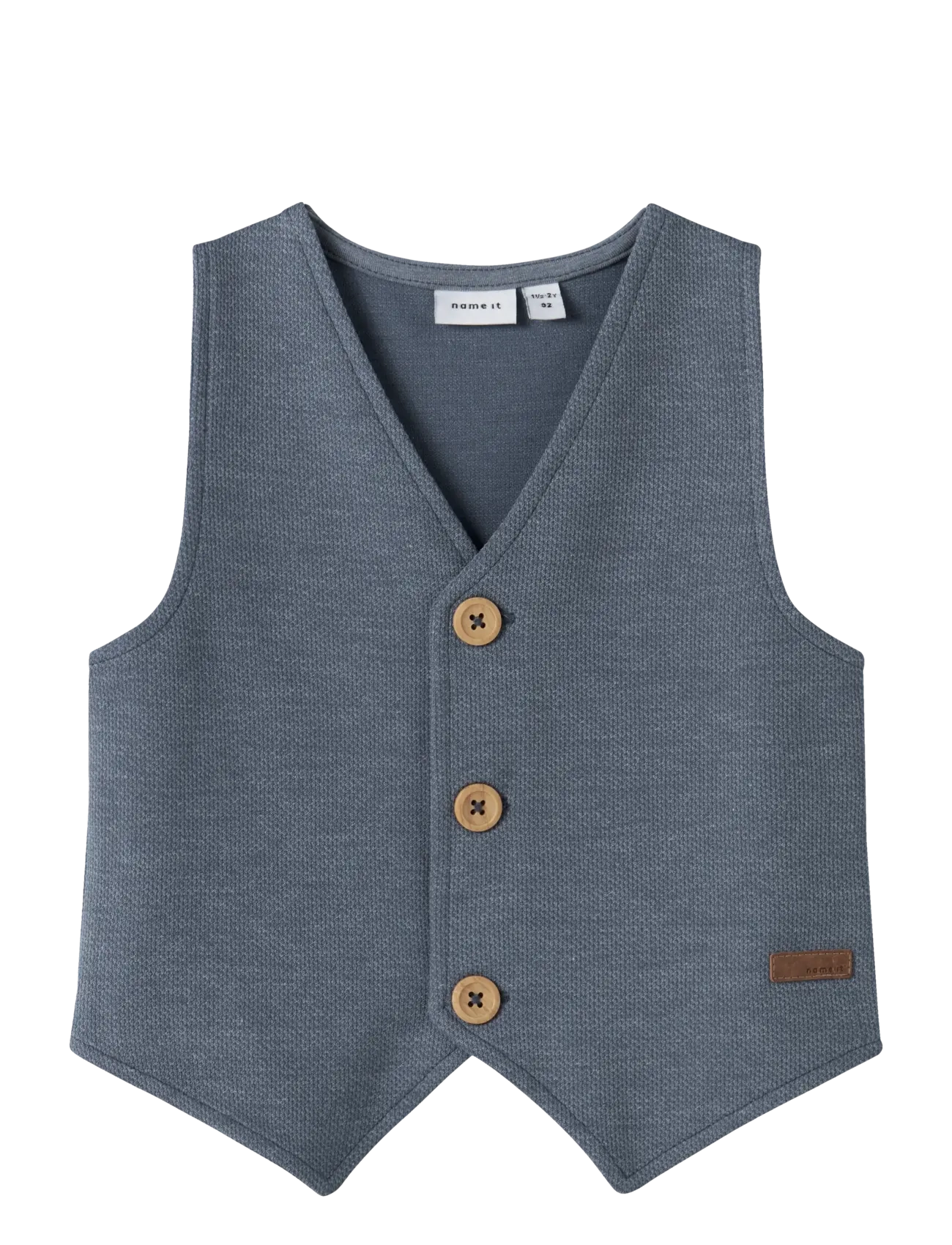 name it NMMROBINO VEST UNB - Veste - VINTAGE INDIGO / blue