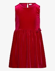 name it - NMFREVEL VEL DRESS - kjoler uten ermer i avslappet stil - jester red - 0