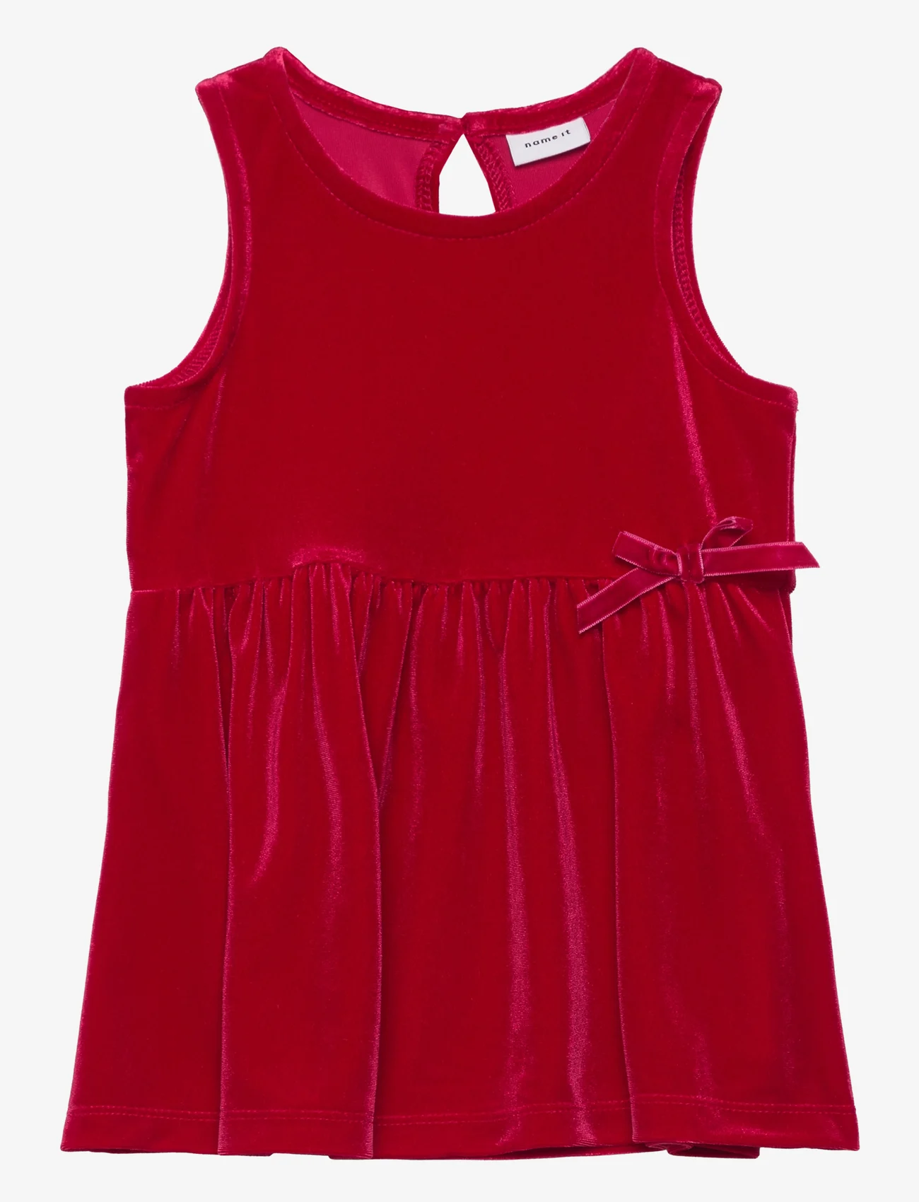 name it - NBFREVEL VEL DRESS - partydresses - jester red - 0