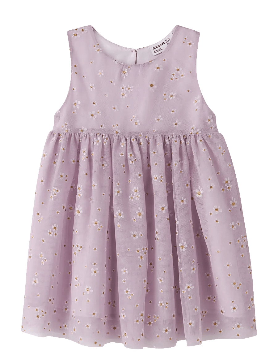 name it - NMFVABOS SPENCER - mazuļu kleitas bez piedurknēm - lavender fog - 1