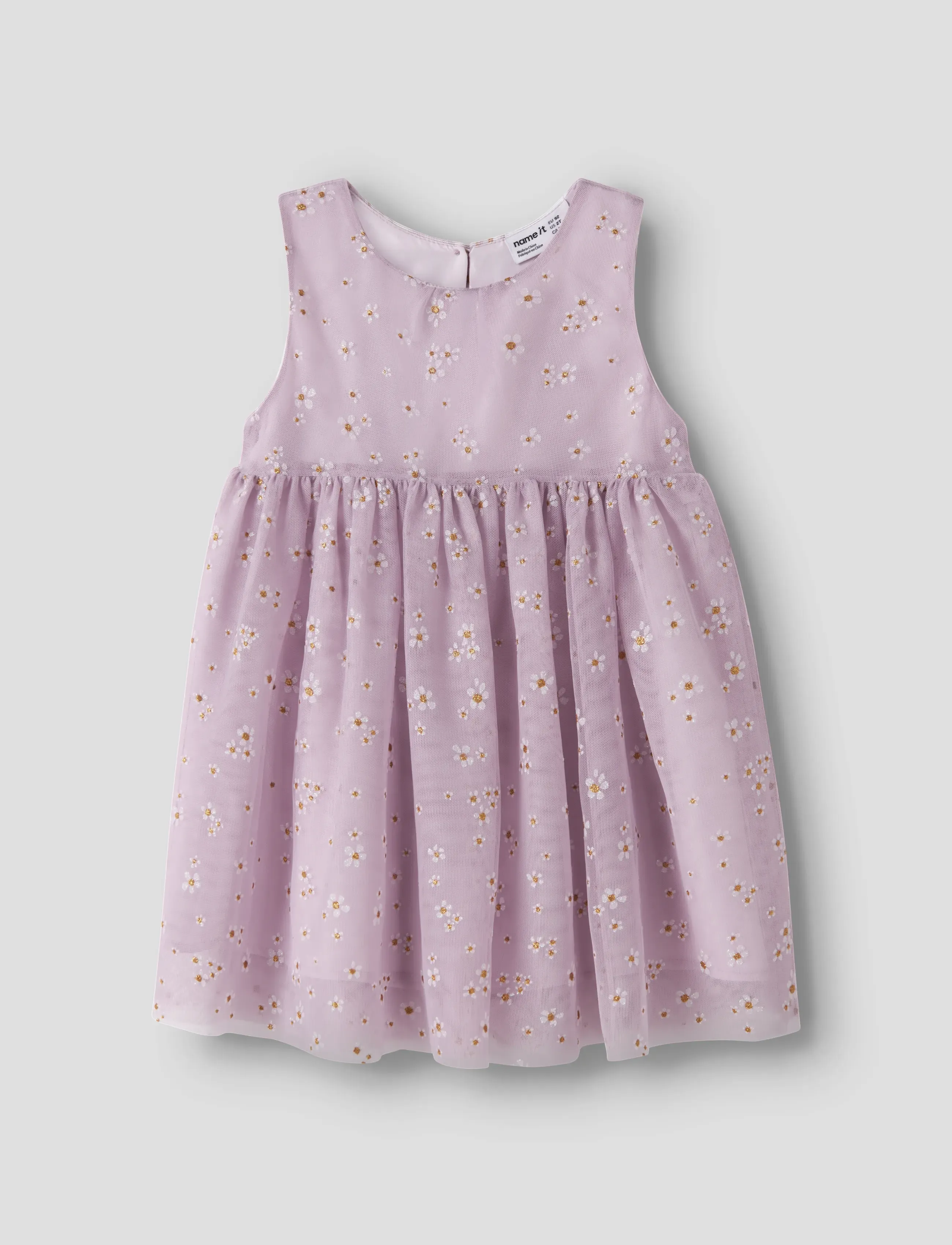 name it NMFVABOS SPENCER - Ärmellose Babykleider - LAVENDER FOG / purple